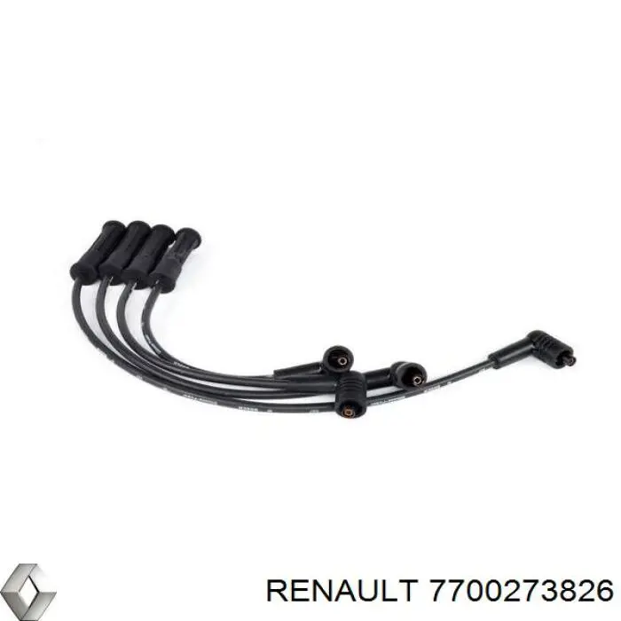 7700273826 Renault (RVI) juego de cables de encendido