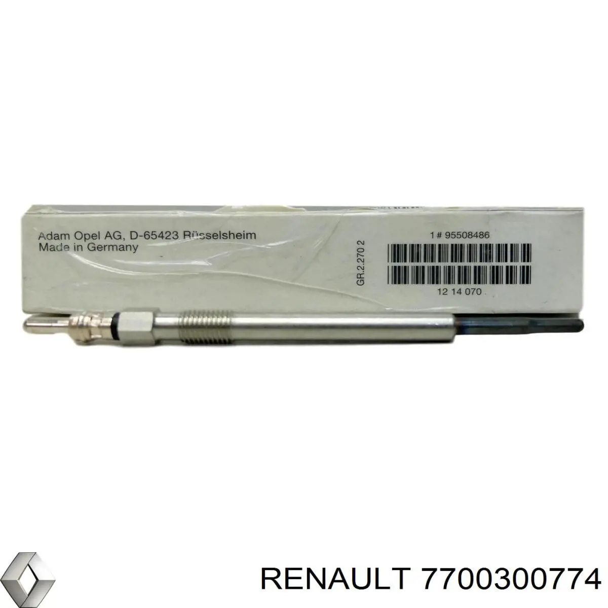 7700300774 Renault (RVI) relé de bujía de precalentamiento