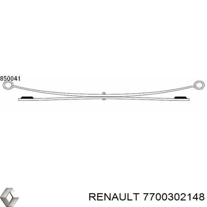 4500100 Opel ballesta trasera