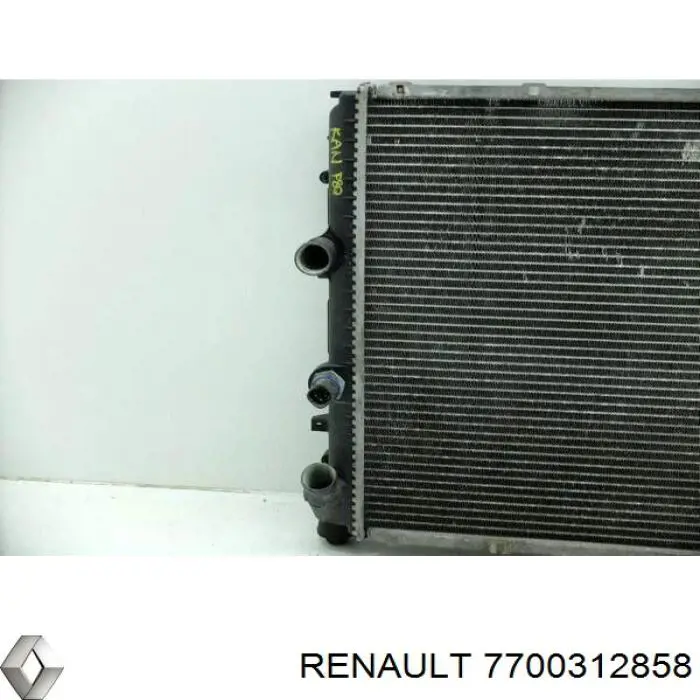 7700312858 Renault (RVI) radiador refrigeración del motor