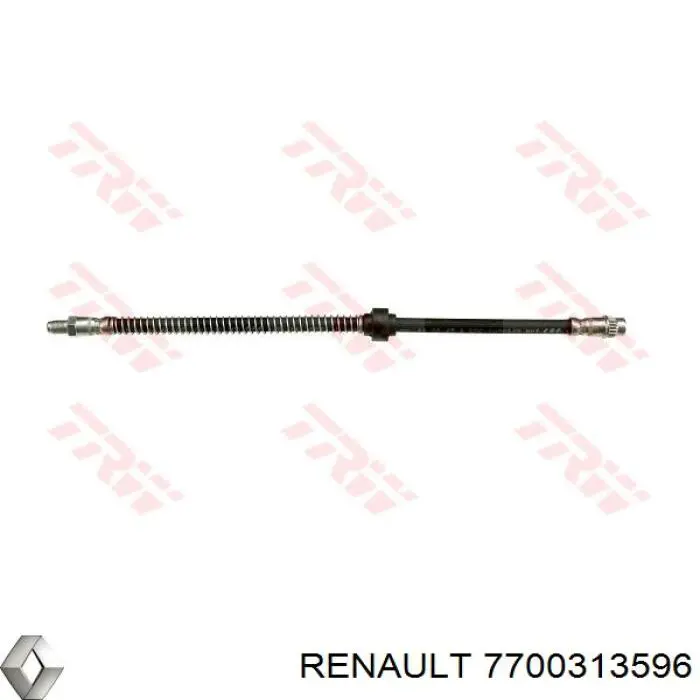 7700313596 Renault (RVI) tubo flexible de frenos trasero