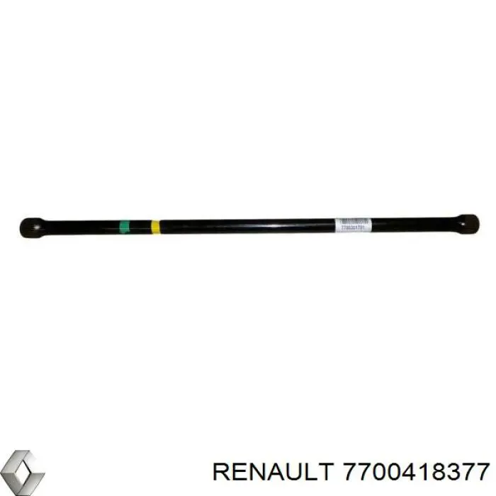 7700418377 Renault (RVI) barra de torsión trasera derecha