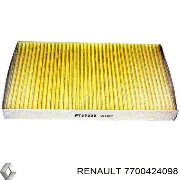 7700424098 Renault (RVI) filtro de habitáculo