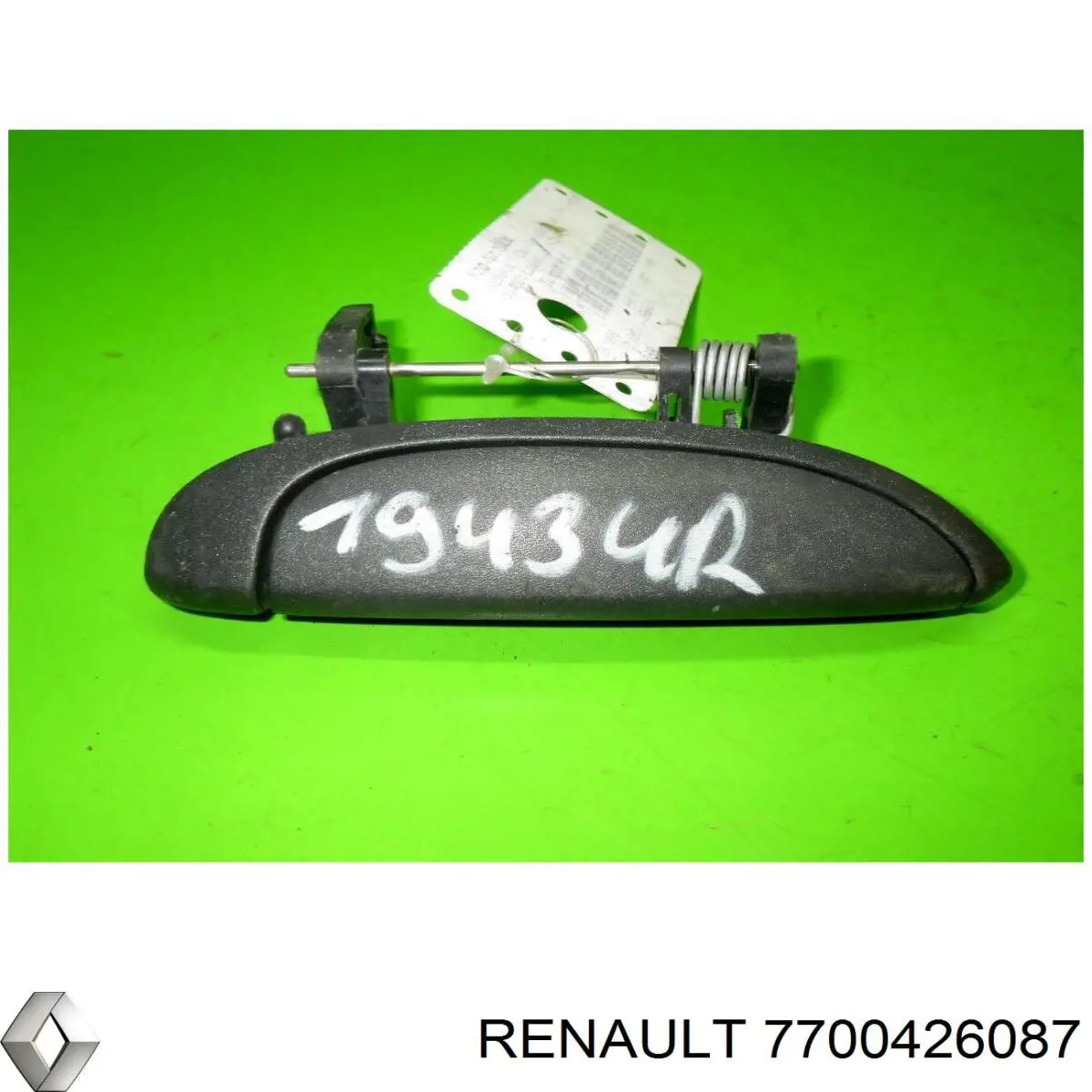  Tirador de puerta exterior derecho delantero/trasero para Renault Clio 2 