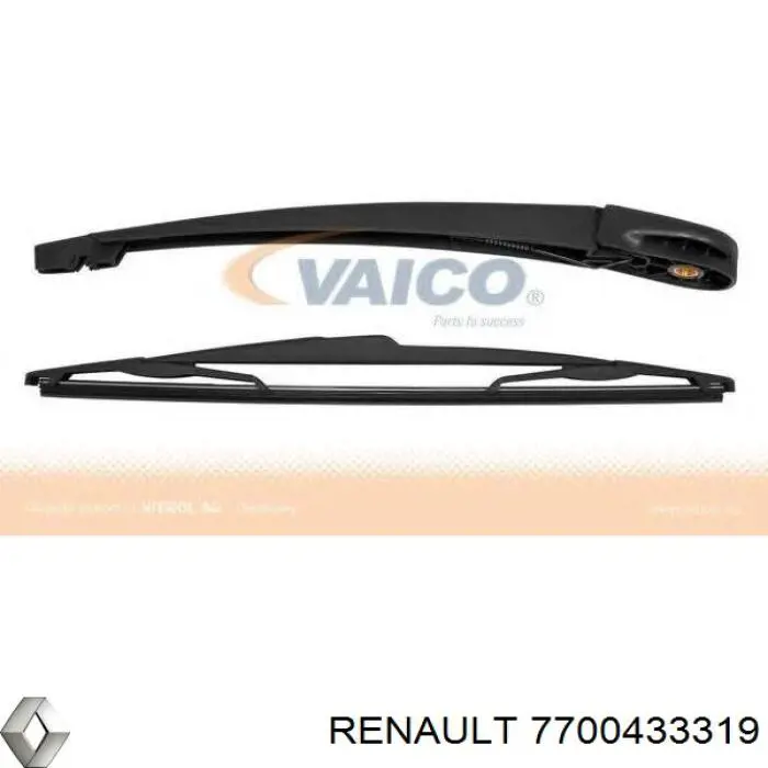  Tapa, brazo del limpiaparabrisas trasero para Renault Modus JP0