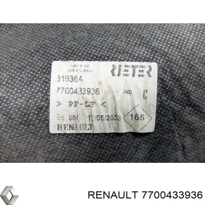 7700433936 Renault (RVI) 