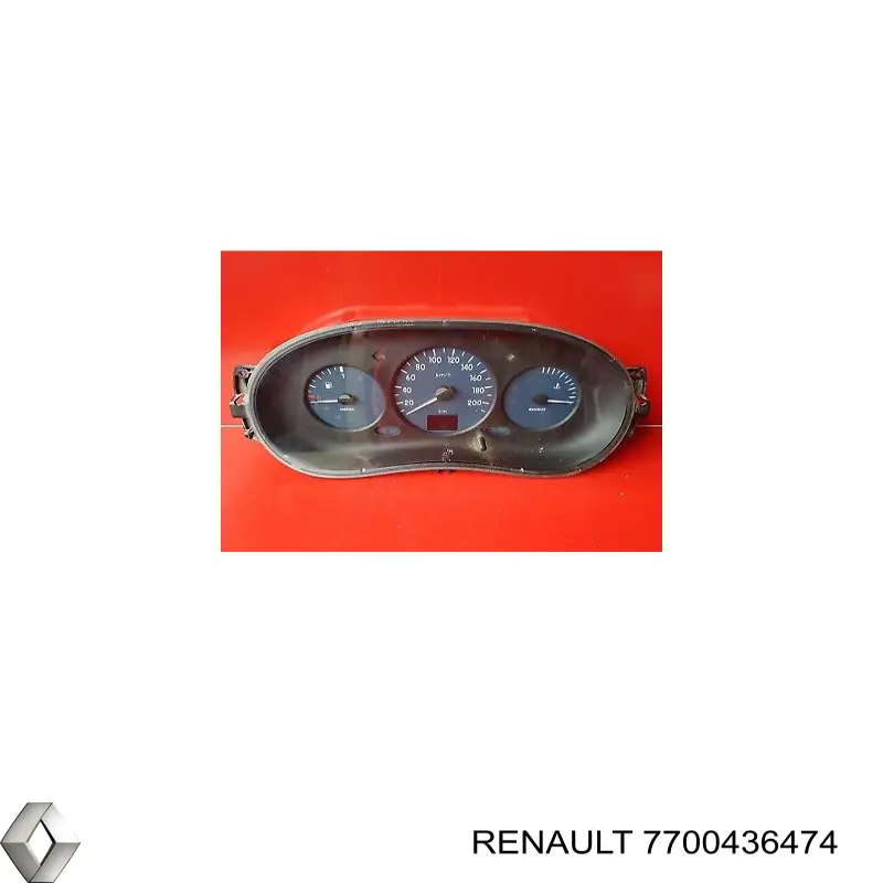 7700436474 Renault (RVI) tablero de instrumentos (panel de instrumentos)