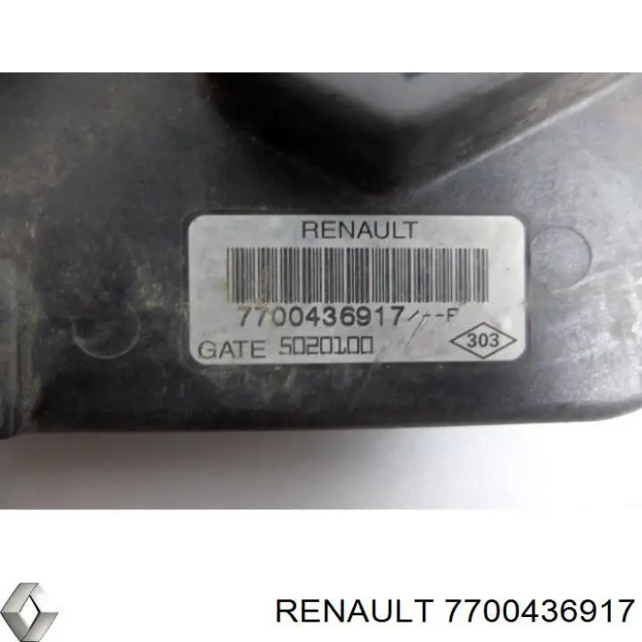 7700436917 Renault (RVI) difusor de radiador, ventilador de refrigeración, condensador del aire acondicionado, completo con motor y rodete