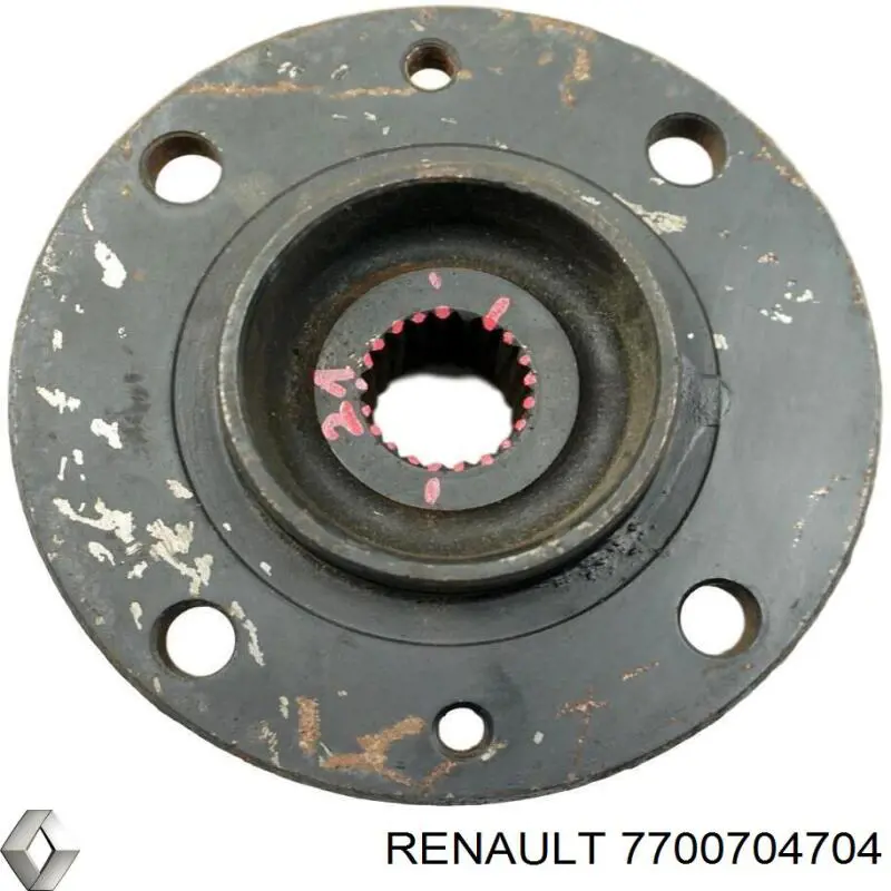 7700704704 Renault (RVI) cubo de rueda delantero