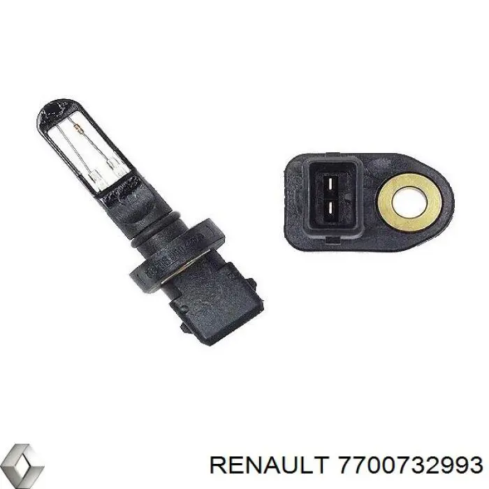 7700732993 Renault (RVI) amortiguador trasero