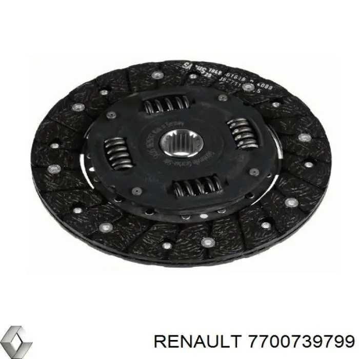 7700739799 Renault (RVI) disco de embrague