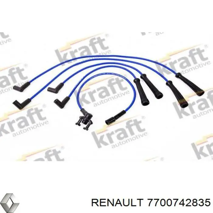 7700742835 Renault (RVI) juego de cables de encendido