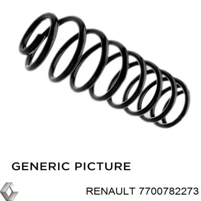  Muelle de suspensión eje delantero para Renault 19 1 