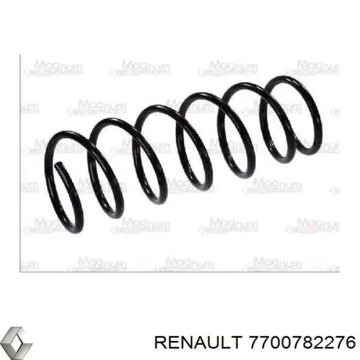 7700782276 Renault (RVI) muelle de suspensión eje delantero