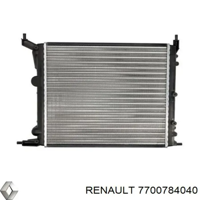 7700784040 Renault (RVI) radiador refrigeración del motor