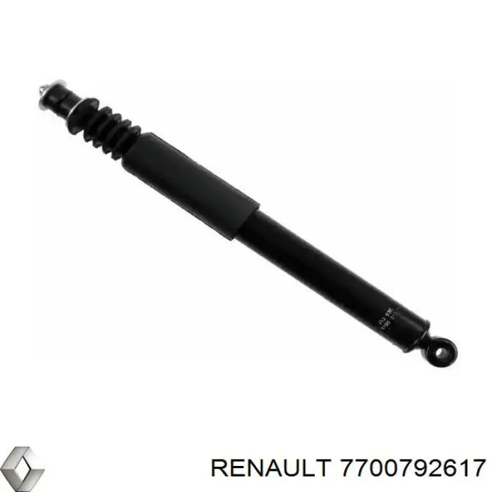 7700792617 Renault (RVI) amortiguador trasero