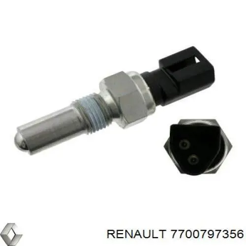 7700797356 Renault (RVI) interruptor, piloto de marcha atrás