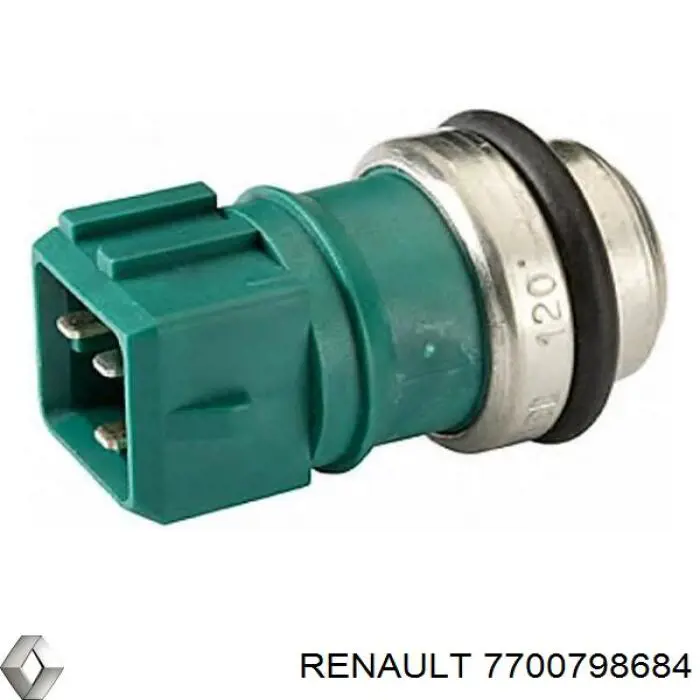 7700798684 Renault (RVI) sensor de temperatura del refrigerante