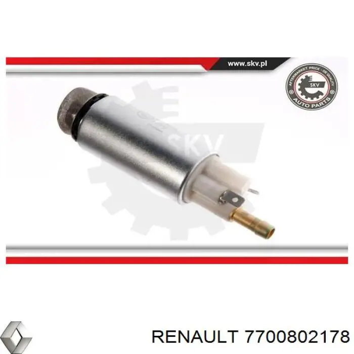 7700802178 Renault (RVI) elemento de turbina de bomba de combustible