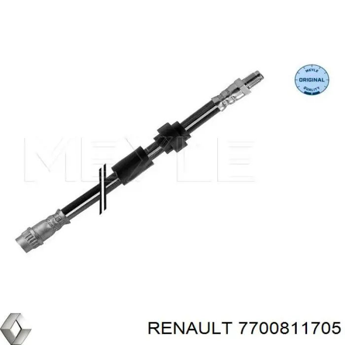 7700811705 Renault (RVI) tubo flexible de frenos trasero