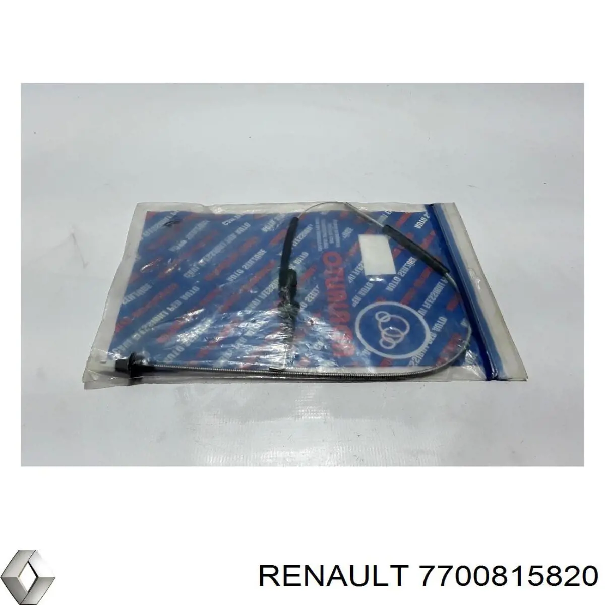 7700815820 Renault (RVI) silga de acelerador