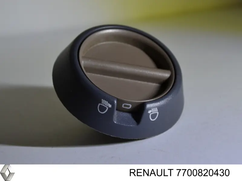  Botón de elemento de regulación, regulación del alcance de faros para Renault Master 2 