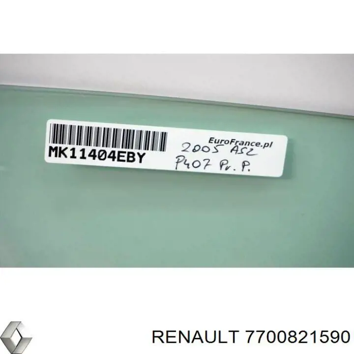  Ventanilla costado superior derecha (lado maletero) para Renault Laguna 1 