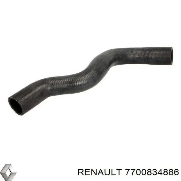 7700834886 Renault (RVI) tubería de radiador arriba