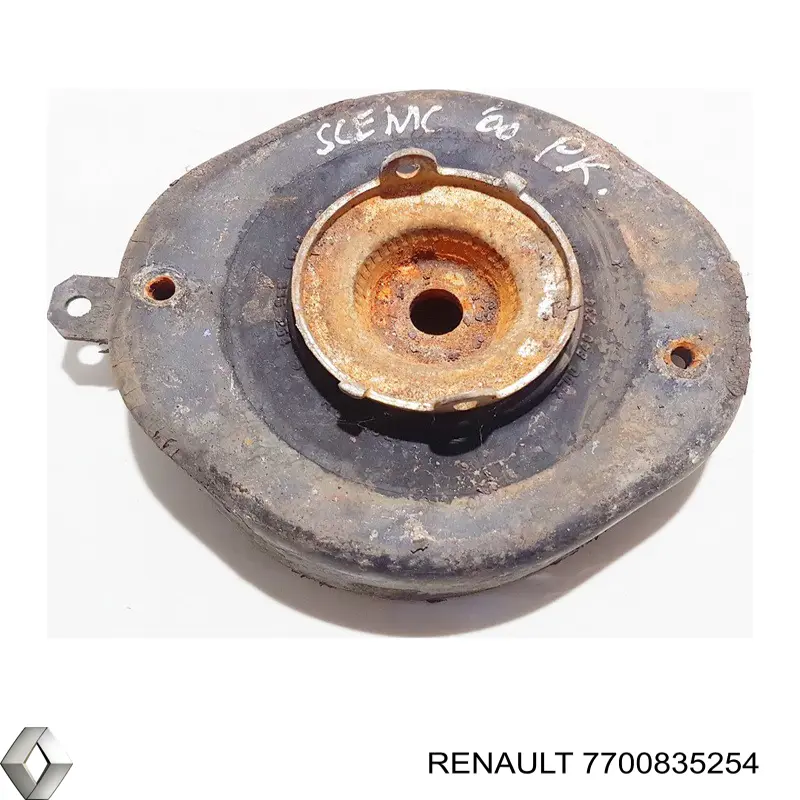 7700835254 Renault (RVI) soporte amortiguador delantero