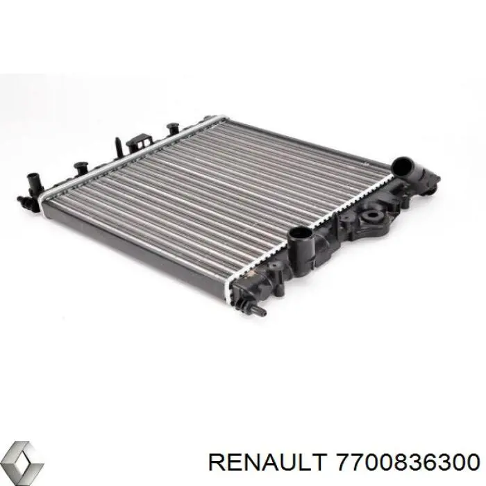 7700836300 Renault (RVI) radiador refrigeración del motor