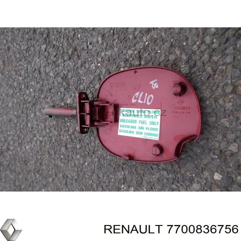 7700836756 Renault (RVI) tapa de la gasolina (depósito de combustible)