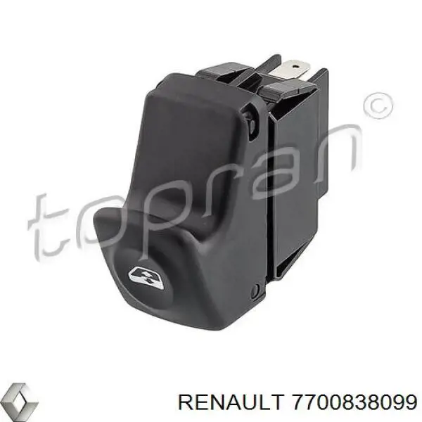  Unidad de control elevalunas delantera derecha para Renault Megane 1 