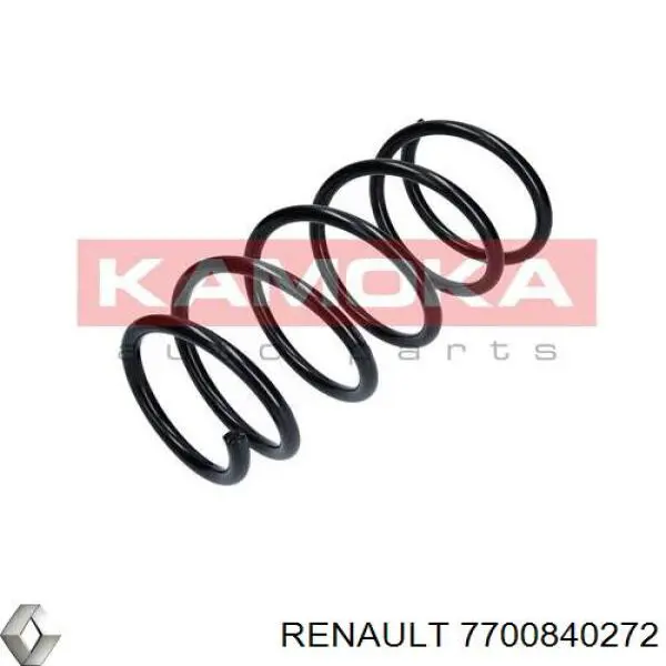 7700840272 Renault (RVI) muelle de suspensión eje delantero