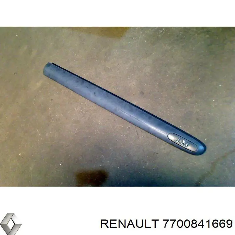  Moldura de la puerta delantera izquierda para Renault Scenic 1 