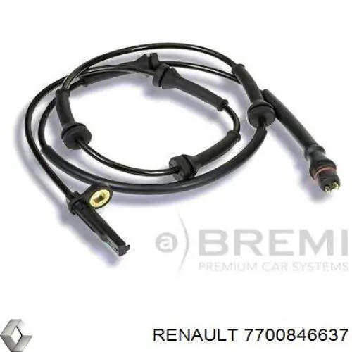  Sensor ABS delantero izquierdo para Renault Laguna 1 