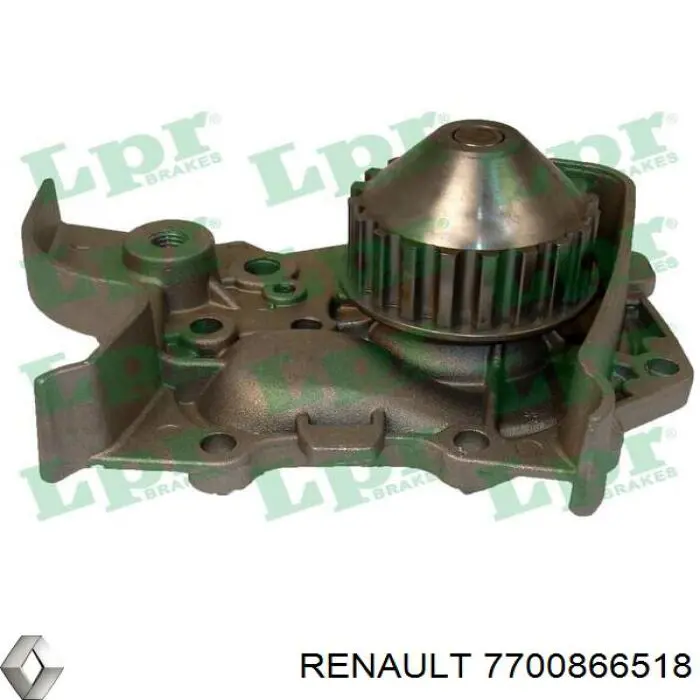 7700866518 Renault (RVI) bomba de agua