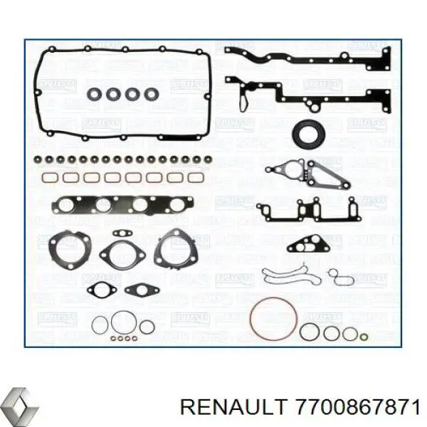 7700739971 Renault (RVI) junta de culata