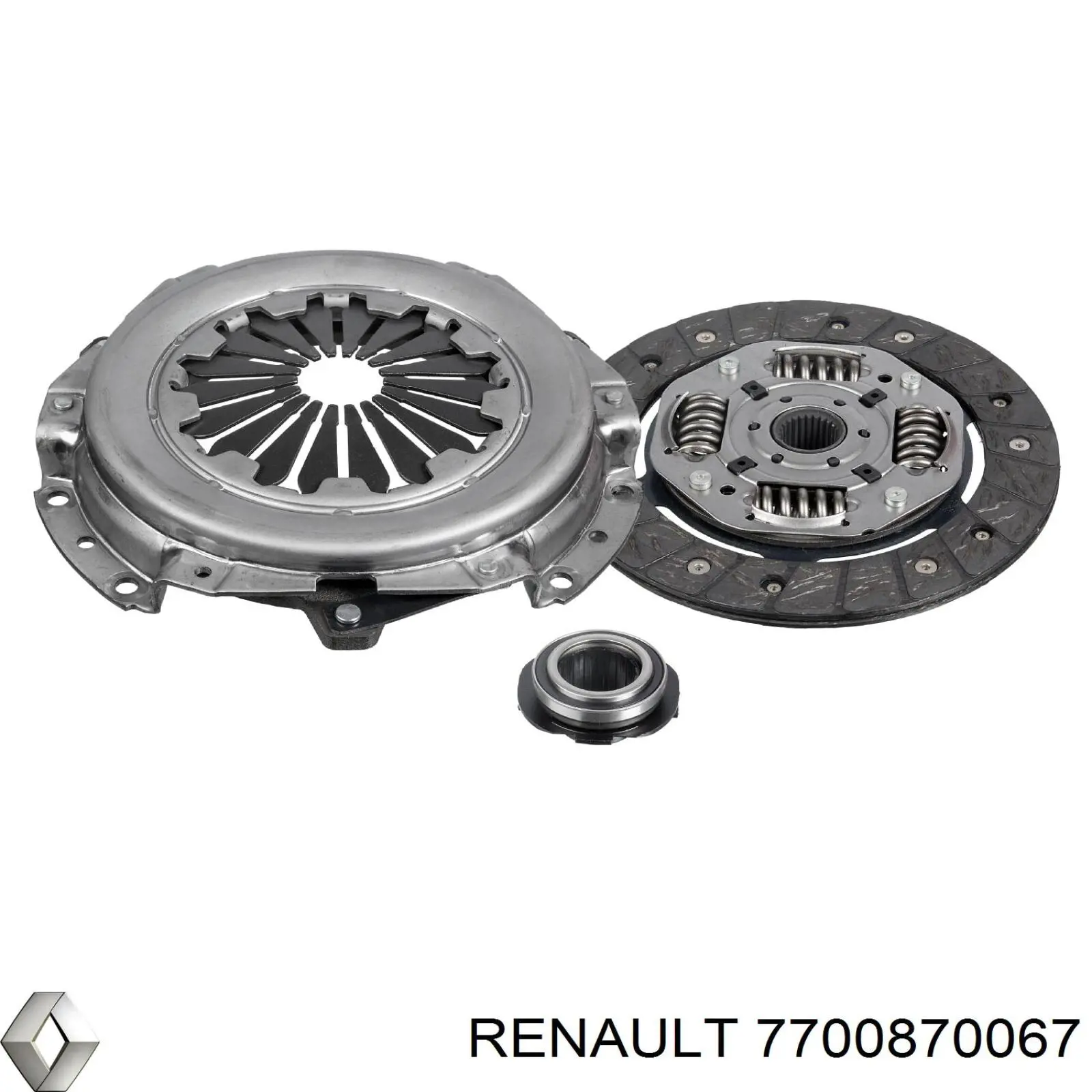 7700870067 Renault (RVI) cojinete de desembrague