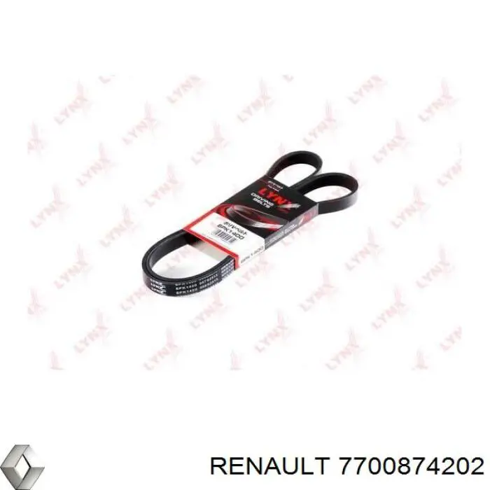 7700874202 Renault (RVI) correa trapezoidal