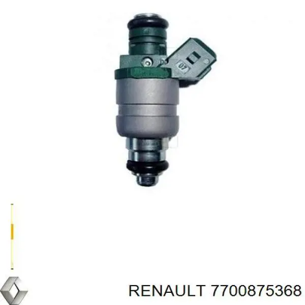 7700875368 Renault (RVI) inyector de combustible