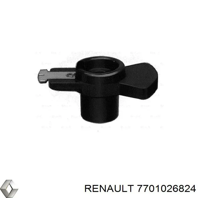 7701026824 Renault (RVI) rotor del distribuidor de encendido