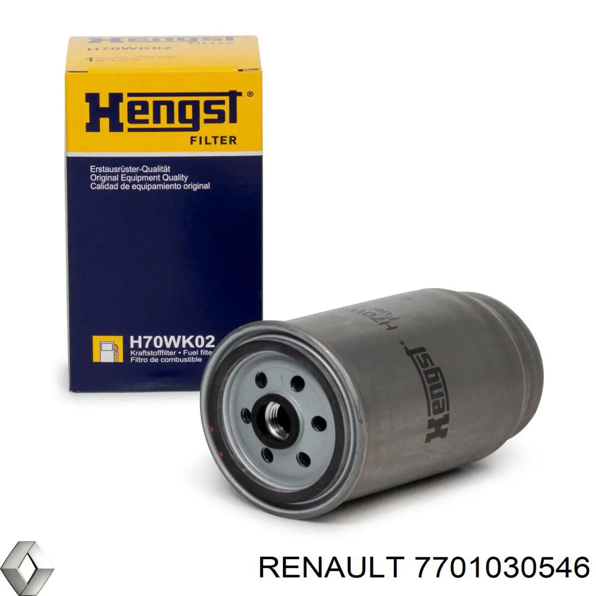 7701030546 Renault (RVI) filtro combustible