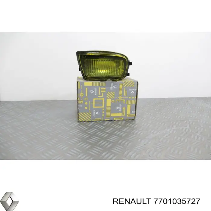 7701035727 Renault (RVI) faro antiniebla izquierdo