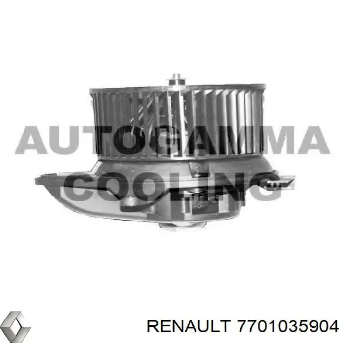 7701035904 Renault (RVI) motor eléctrico, ventilador habitáculo