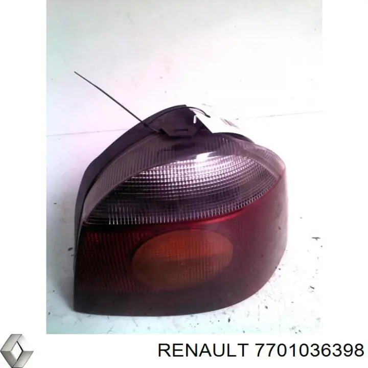  Cristal de piloto posterior derecho para Renault Twingo 1 