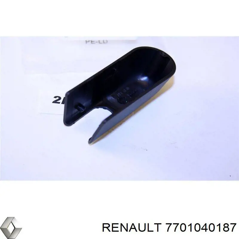 7701040187 Renault (RVI) brazo del limpiaparabrisas, lavado de parabrisas, luna trasera