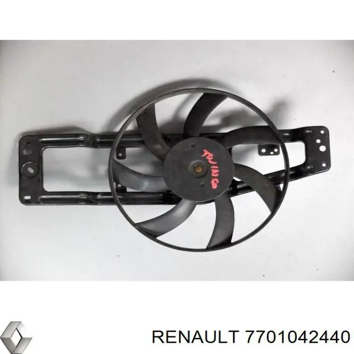  Motor del ventilador de enfriado para Renault Twingo 1 