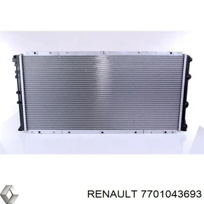 7701043693 Renault (RVI) radiador refrigeración del motor