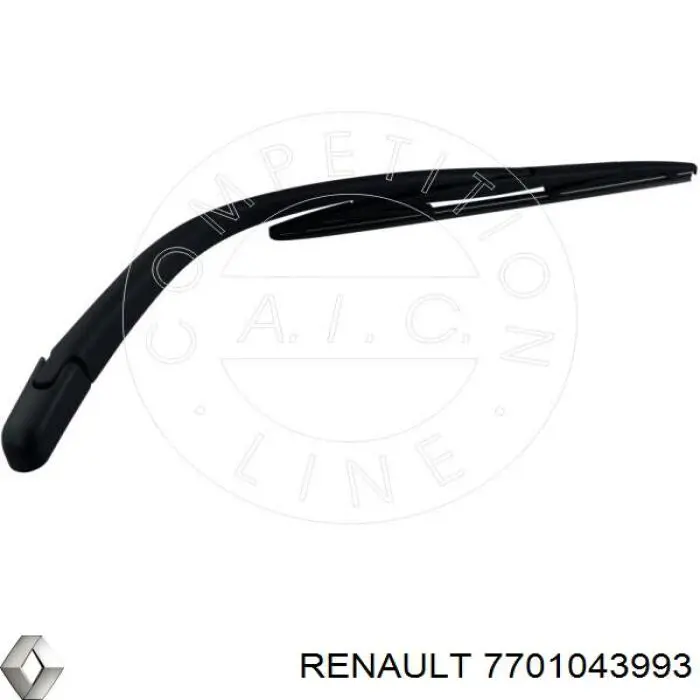 7701043993 Renault (RVI) tapa, brazo del limpiaparabrisas delantero