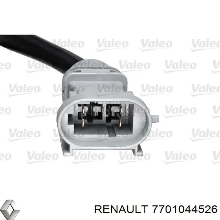 7701044526 Renault (RVI) motor del limpiaparabrisas del parabrisas